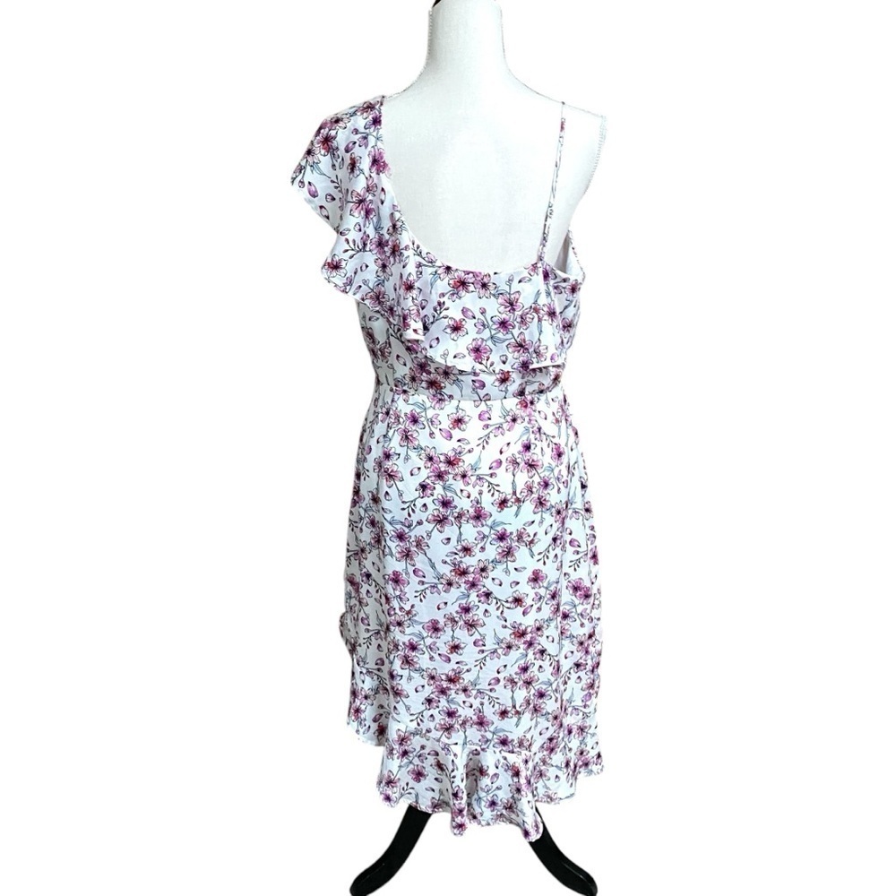 Cupcakes & Cashmere Delphia Floral One Shoulder Midi Dress NWT 10 - Picture 13 of 16